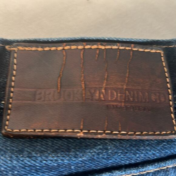 NEW Brooklyn Denim Company blue jeans Size 32 —30, 28 Inseam - Picture 7 of 7